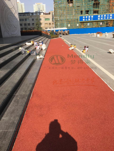 航天五一〇所 达孜彩色路面